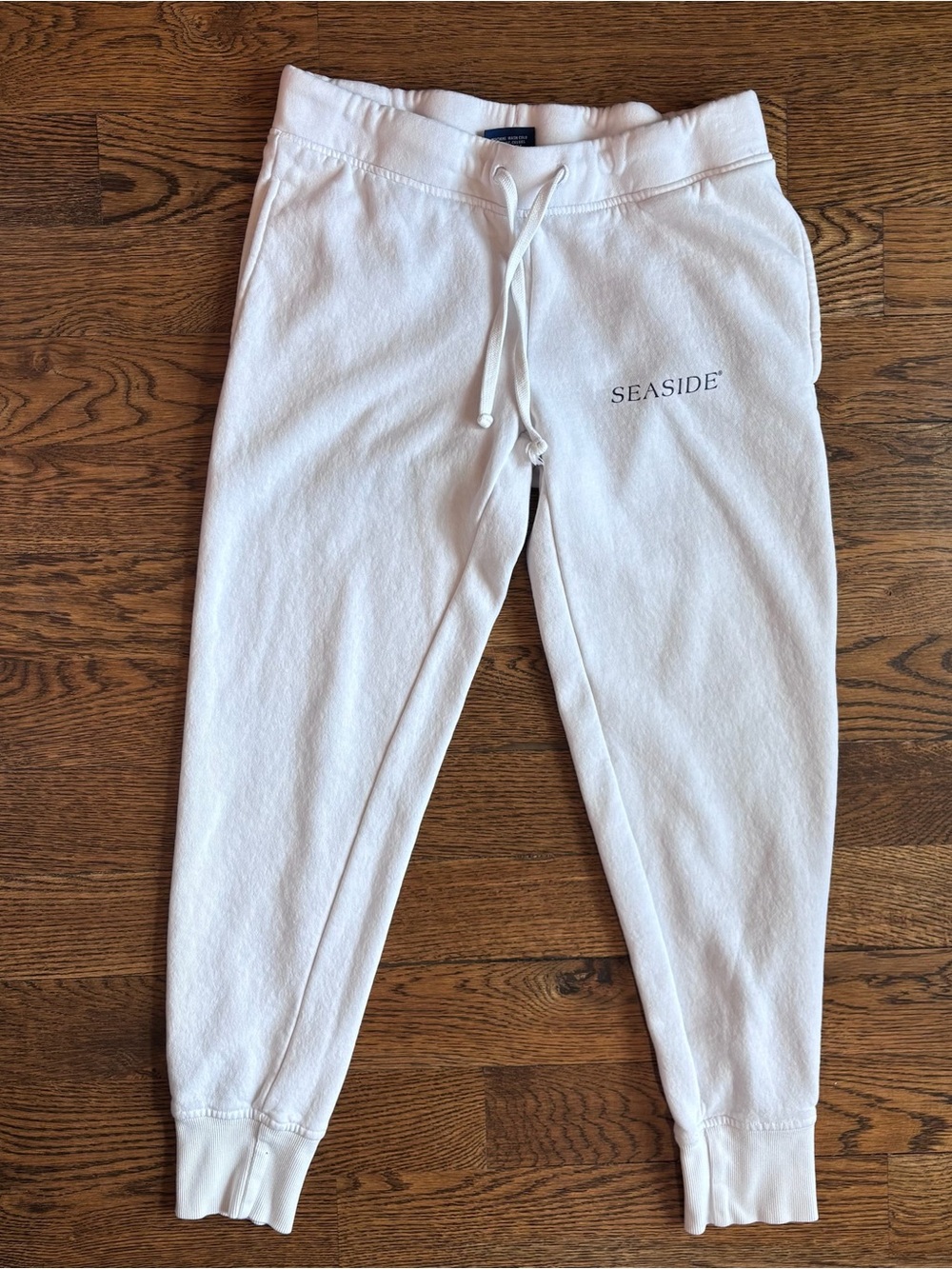 The Seaside Style Women's White Jogger Sweatpants | Size XS